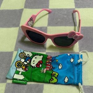 Hello Kitty Pink Sunglasses with Colorful Pouch
